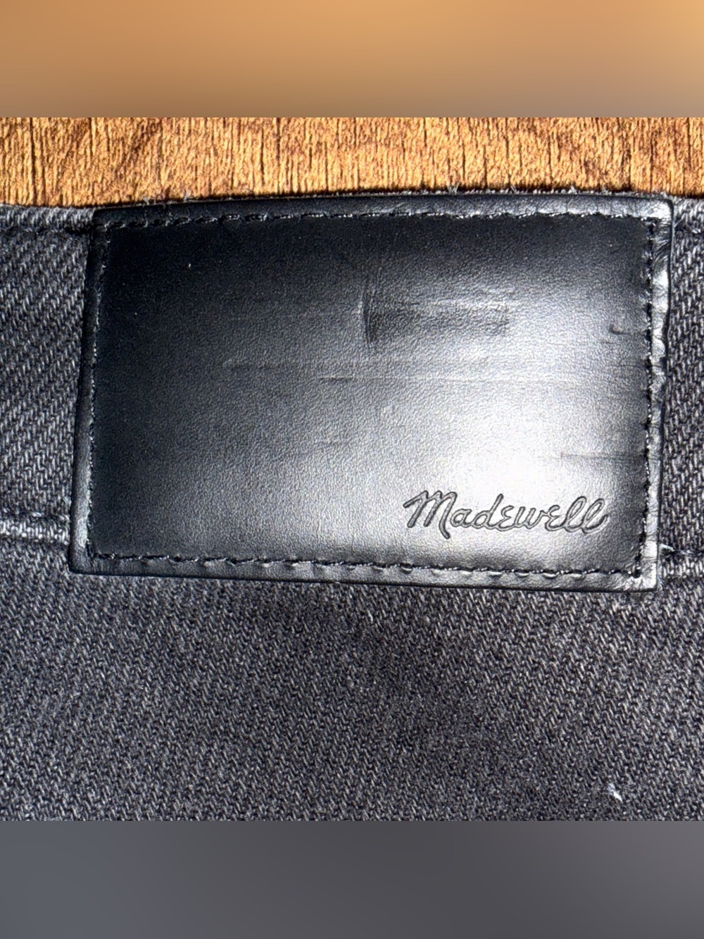 Madewell High Rise Skinny Jeans Women 33 Black Magic Pockets Stretch NWOT - Picture 8 of 11